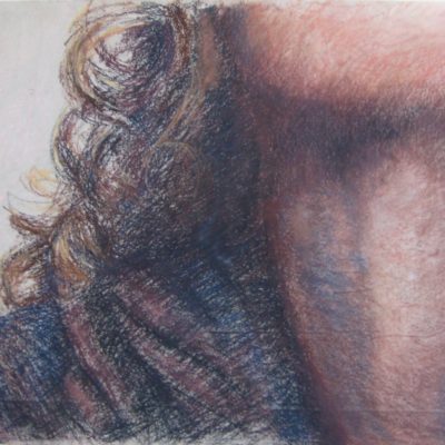 pastel on paper