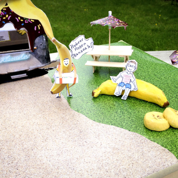 Sampling and banana beanbags